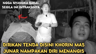 CAMPING HOROR ! DI TKP BU*NDIR SAMPE SUBUH BANYAK BANGET GANGGUAN TERTANGKAP CCTV