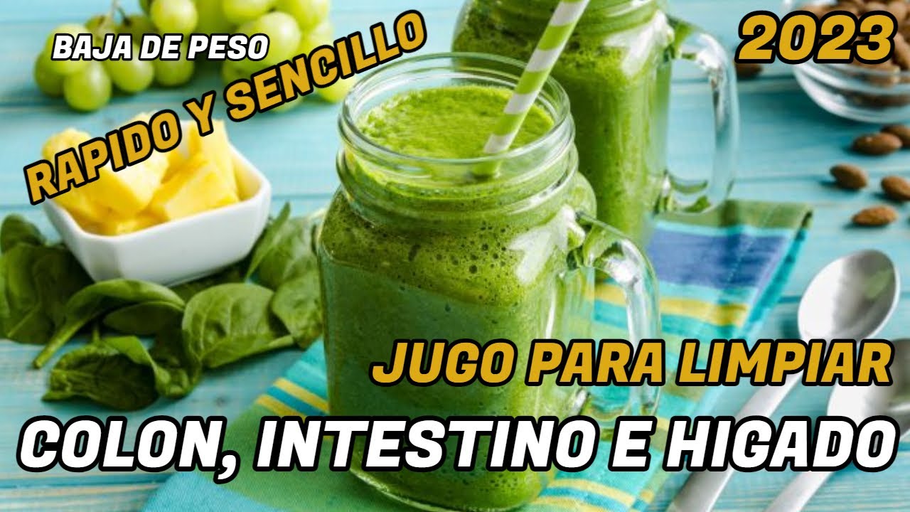 Jugo para limpiar colon, desintoxicar intestino e Higado - Frank Suarez  RECETA - YouTube