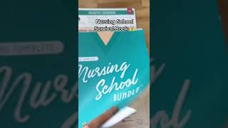 The Complete Nursing School Bundle #shorts #nclex #nursingnotes #RN #bsn