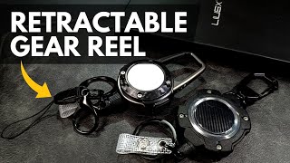 LUIGX Retractable EDC Flashlight Gear Holder