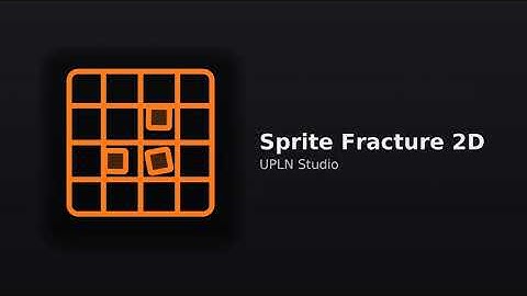 Sprite Fracture 2D for Unity — Runtime Sprite Destruction + Demo (UPLN Studio)