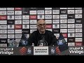 2. kārta: Ogre United 1:1 FK Tukums 2000 (Preses konference) (A.Rehviašvili un K.Dišlers)