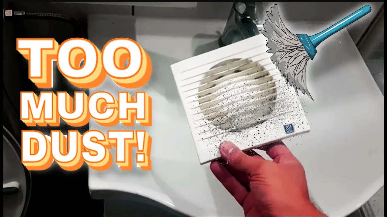 Clean Your Bathroom Fan and Make it *Whisper Quiet* - YouTube