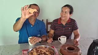 ALMOÇO COM LENTILHA + BROA E BOLO DE TRIGO