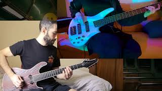 Normandie - Overdrive (Guitar + Bass Cover) feat. @lunaryell
