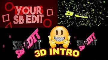 How to make 3D intro on panzoid in your android device 2018