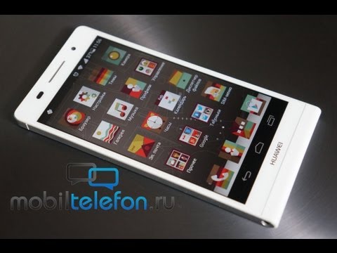 Обзор Huawei P6: тонкий, стильный, металлический (review)