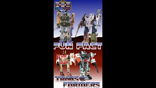 Transformers G1 - Scramble City Combiners - Fun Fact #7 #Shorts