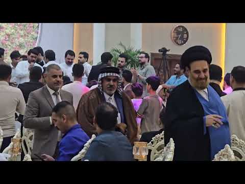 حناء ابن الحاج رزاق الكرعاوي على يد الساده الاجلاء سيد صلاح ابو رغيف والوجيه السيد ثابت العزام