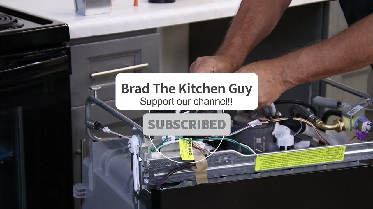 Brad the Kitchen Guy How to Install GE Dishwasher YouTube