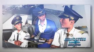 Sky Girl Flight Attendant Virtual Air Hostess Game screenshot 2