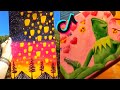 People Painting Things on TikTok for 7 Minutes Straight (Part 28)  Tik Tok Art Compilation