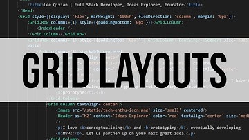 Web Development Basics: Grid Layout