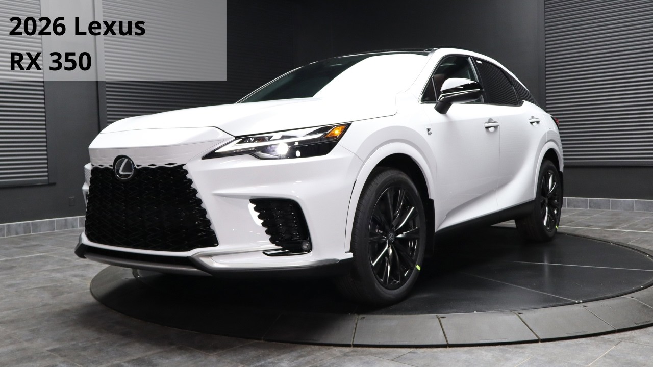 NEW 2026 Lexus RX 350 | AWD | F-Sport 2 Package - YouTube
