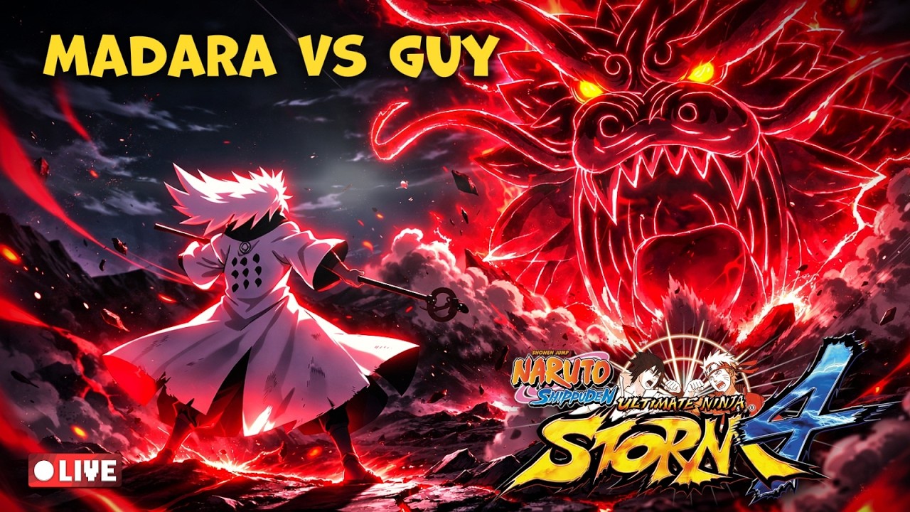 Naruto Shippuden Ultimate Ninja Storm 4 #5 | Madara vs Guy The 8th Gate Opens🔥| Shubhis95 (Hindi)
