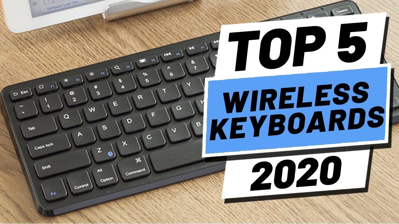 Top 5 BEST Wireless Keyboards Amazon Review - YouTube