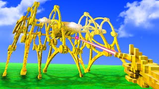 New GOLD WEAPON Turns the SPIDER MECH Into Gold - Teardown Mods