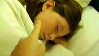 me waking up my sister on my cruise to mexico