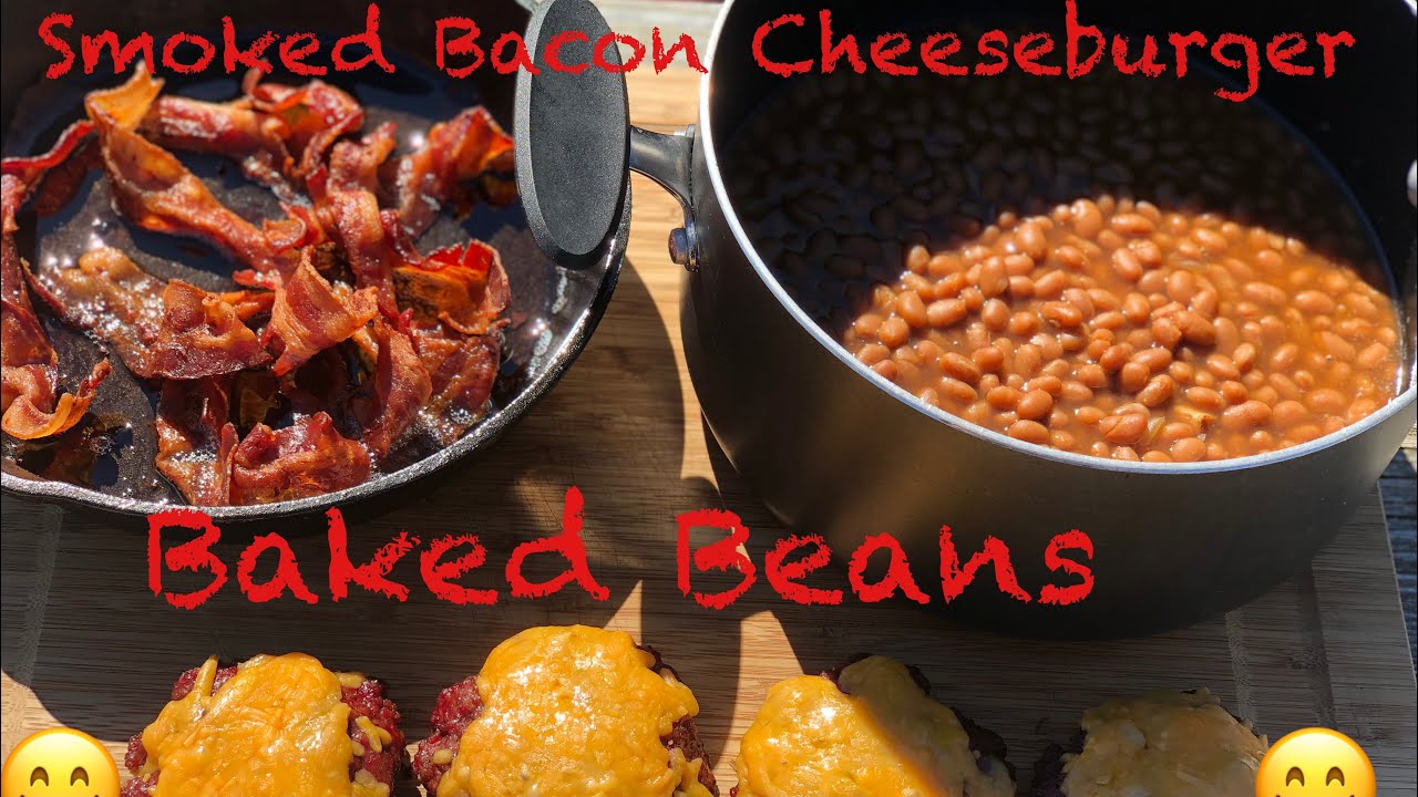 Pitboss Pellet Smoker/Smoked Bacon Cheeseburger Baked Beans/Pitboss Bacon Cheeseburger Baked