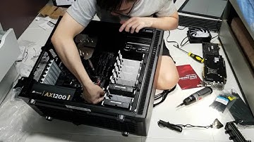 From Corsair 540 to Fractal Design Define R5 Time Lapse Build