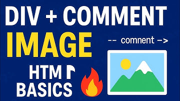 Part-3 | HTML Div Tag Explained | Image Insert & Comments (Hindi Tutorial) | Advance Html#html#Hindi