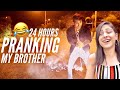 PRANKING MY BROTHER for 24 Hours | Rimorav Vlogs