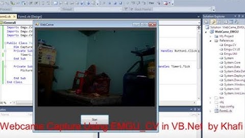 Emgu_CV Vb.net Webcam Demo