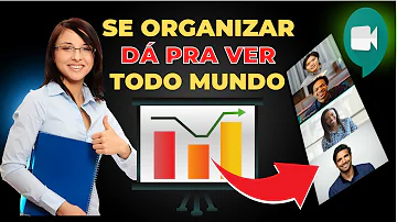 Como compartilhar a tela no Google Meet e ver os participantes ao mesmo tempo?