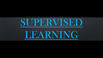Intro to Supervised Learning part 1