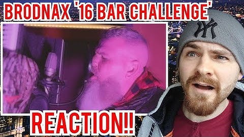Brodnax - "16 Bar Challenge" (Official Music Video) [REACTION]
