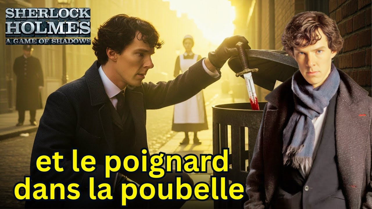 Sherlock Holmes et le poignard dans la poubelle