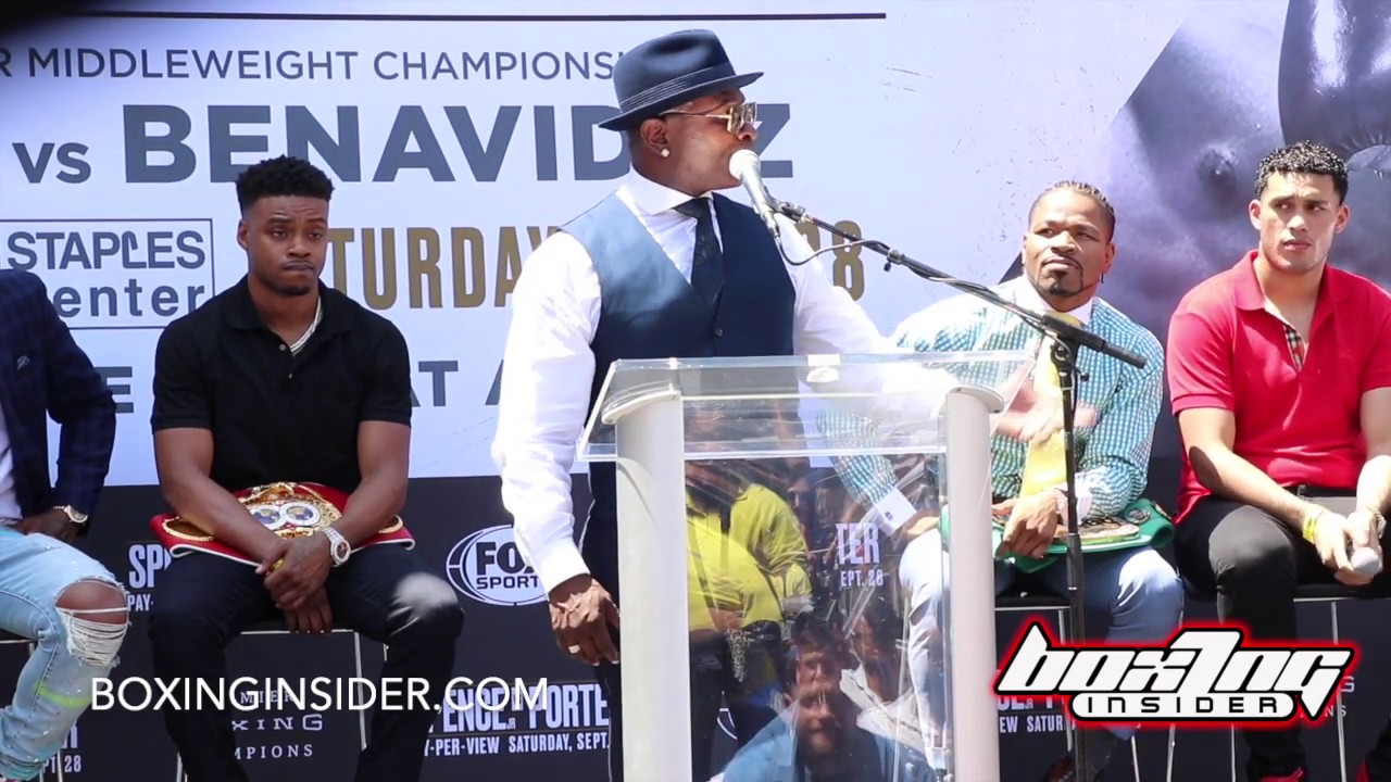 ERROL SPENCE JR VS SHAWN PORTER FULL FIGHT PRESS CONFERENCE IN LOS