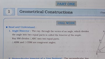 7th Maths Workbook Chp 1 Geometrical Constructions @omeducation8606