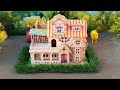 how to make beautiful mini house with cardbord?