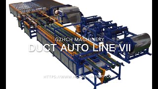 HCH / GZHCH TDF Autofold Air Duct making line / Automatic duct former/ Automatic duct former