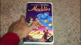 Aladdin 1993 French Canadian VHS Review (Redo)