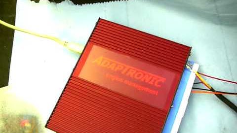 VW TFSI muti burst injector test NEW Adaptronic 1280 ECU Beta testing