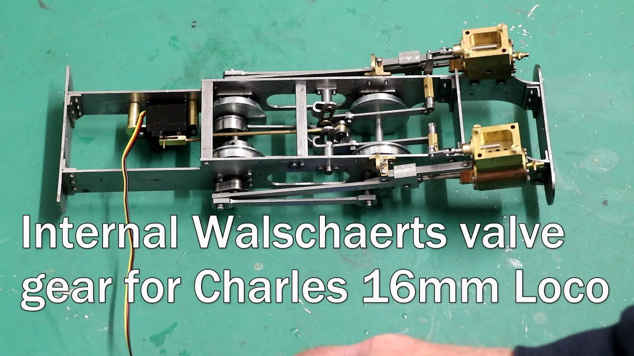 Designing and Building the Valve Gear for my 16mm Live Steam Loco Charles.