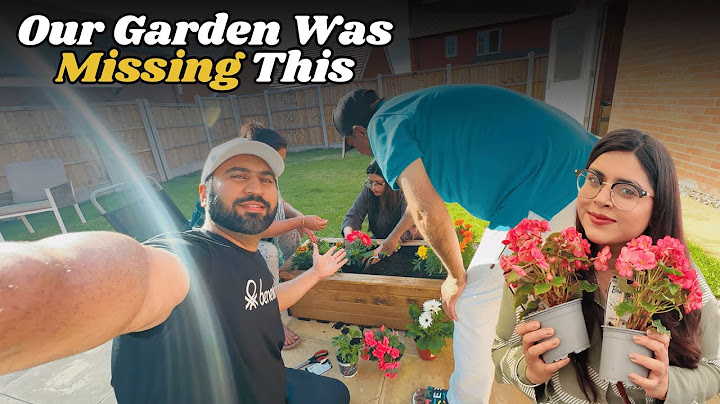 Our Garden Is Now Complete ❤️ | Garden Centre Shopping Vlog | Indian Youtuber In England