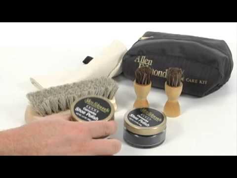 Allen-Edmonds - Travel Shoe Care Kit SKU#:8171550 - YouTube