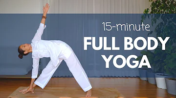 15-Minute Morning Yoga Full Body Stretch | रोज़ सुबह के लिए 15 मिनट का योग @satvicyoga
