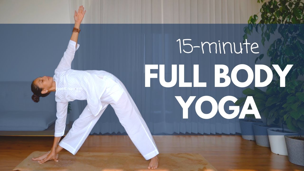 15-Minute Morning Yoga Full Body Stretch  रोज़ सुबह के लिए 15 मिनट का योग  @satvicyoga 