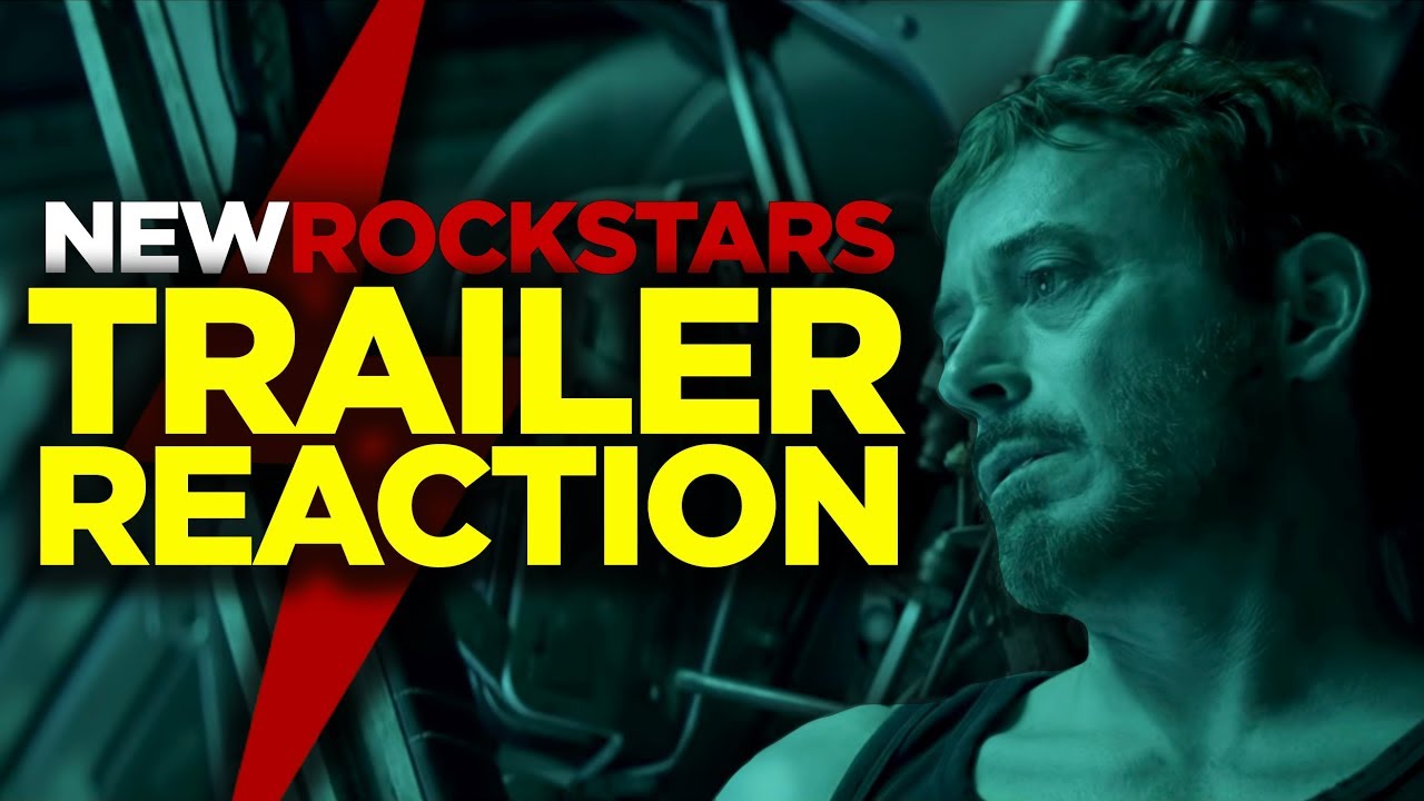 Avengers ENDGAME Trailer Reaction #newrockstarsnews - YouTube