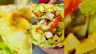 the Shawarma sandwich ? Not for faint hearted ? | شاورما يا ماميييي ?? shorts 2022