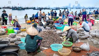 Vietnam seafood market | kitchen warrior | Danang