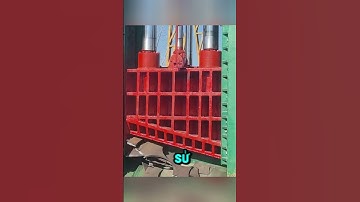 Máy cắt gantry thủy lực - Giải pháp mạnh mẽ cho tái chế kim loại nặng #shorts