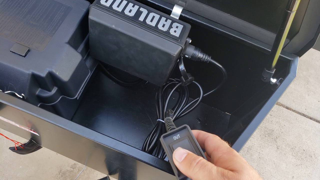 Harbor freight 12,000lb Winch mounted on car trailer YouTube