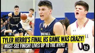 TYLER HERRO's Final High School Game Lived Up to the HYPE! Full Highlights!