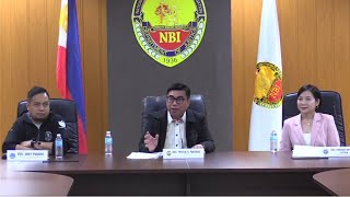 NBI Press Conference on Atty. Harold Respicio and Sen. Bato Dela Rosa Manhunt (May 22, 2026)
