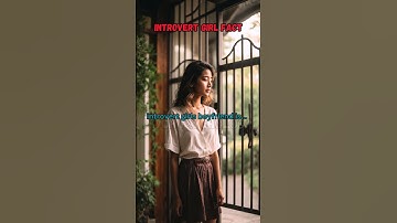Introvert girls boyfriend is...❤️🤔 #shorts #psychology